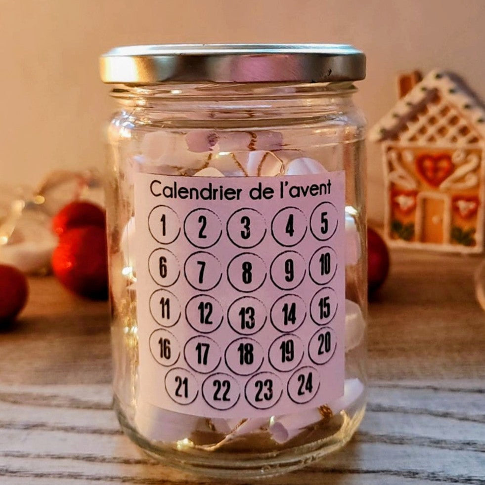 Calendrier de l'avent du partage