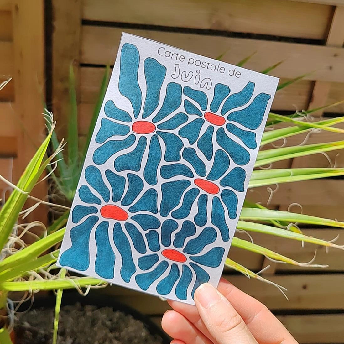 Carte postale de Juin