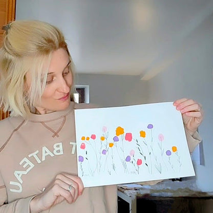 Mars - Fleurs des champs