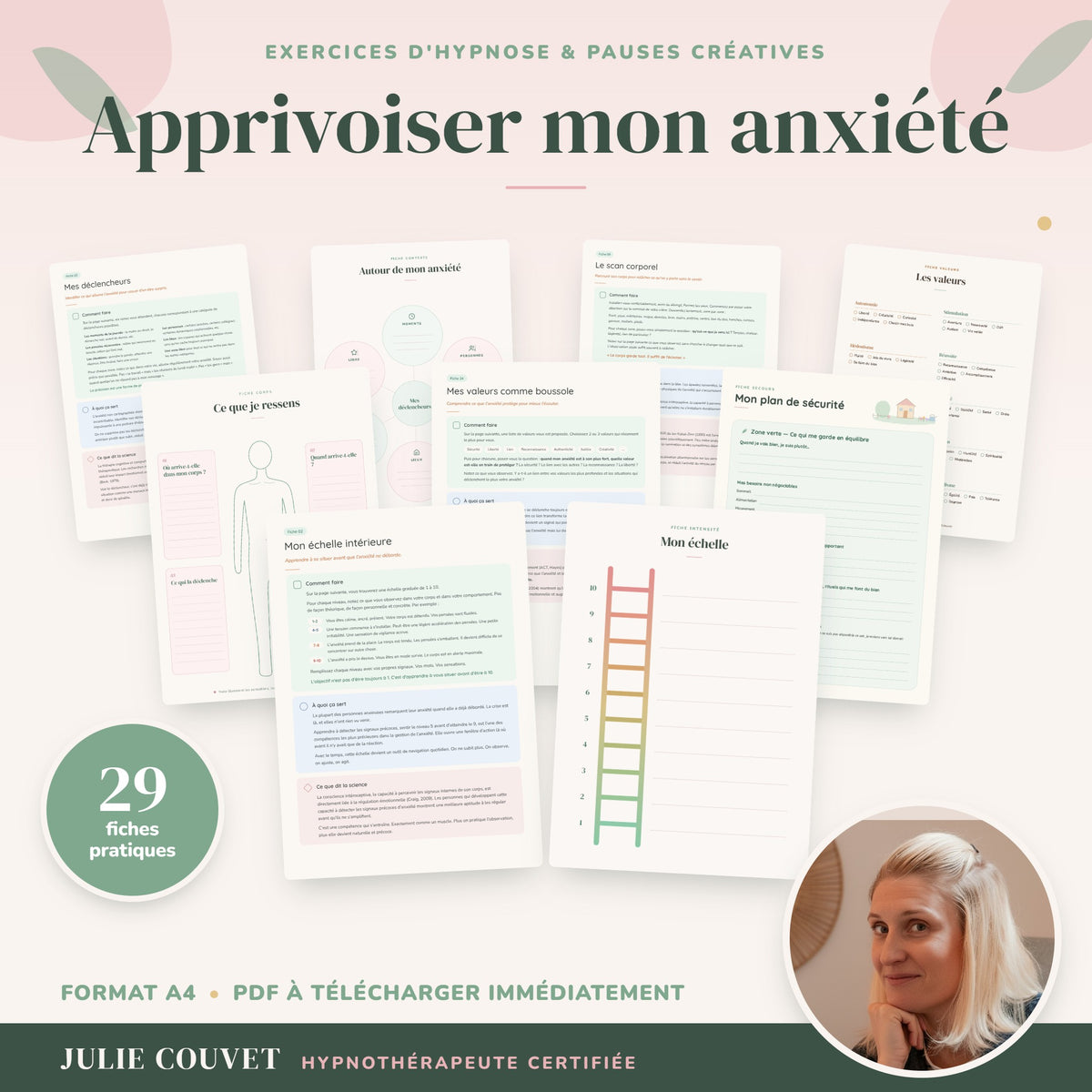 Apprivoiser mon anxiété ( version téléchargeable)