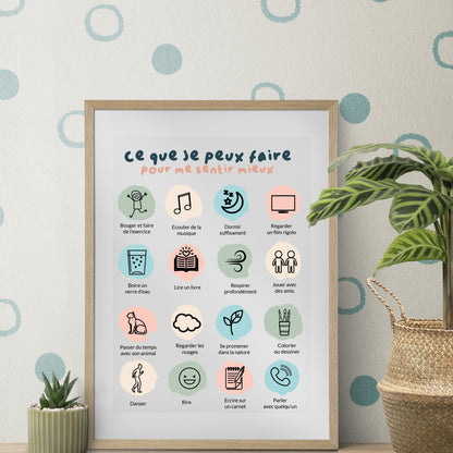 Ce que je peux faire pour me sentir mieux - Enfant