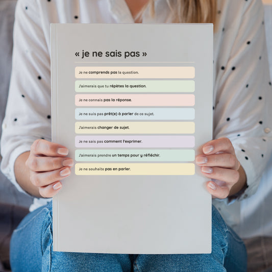 Je ne sais pas