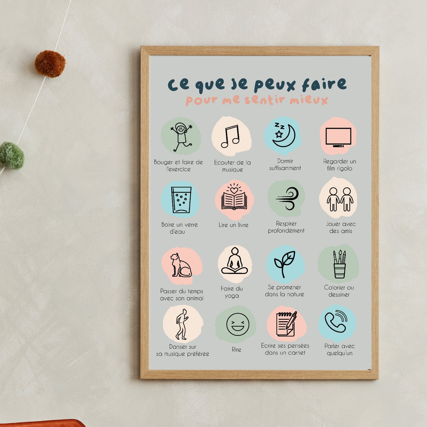 Ce que je peux faire pour me sentir mieux