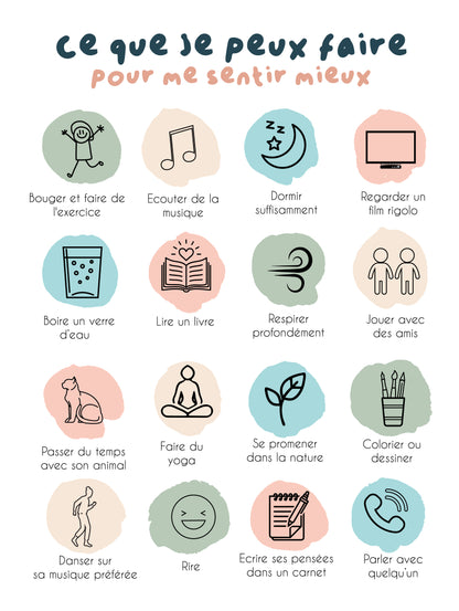 Ce que je peux faire pour me sentir mieux
