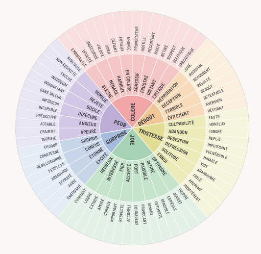La roue des émotions